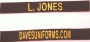 Name Tapes (or Military Branch) Only